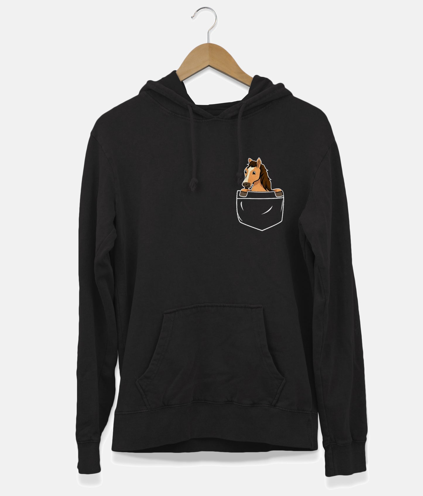 Pocket Horse Hoodie (Unisex)