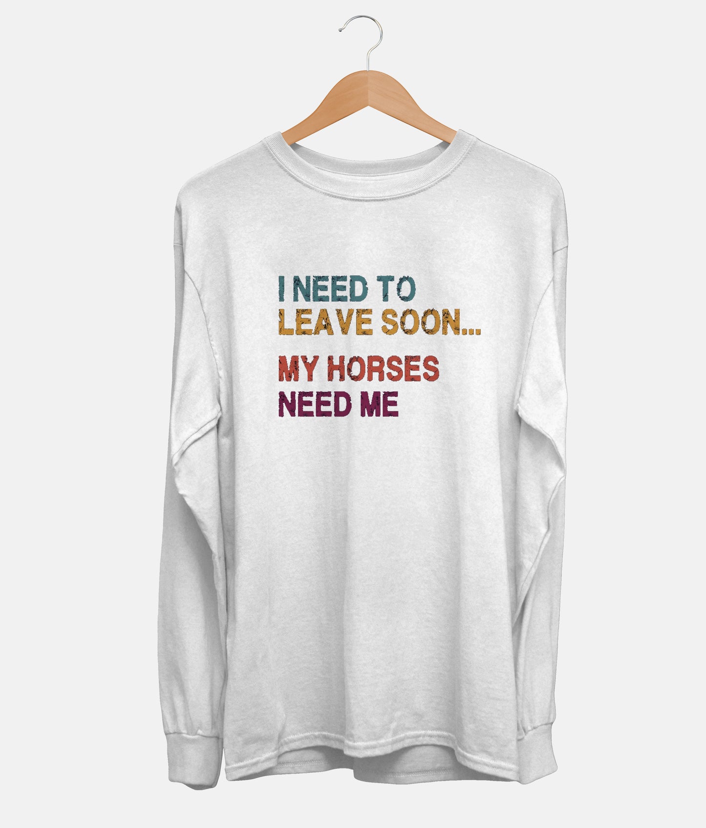 I Need To Leave Long Sleeve (Unisex)