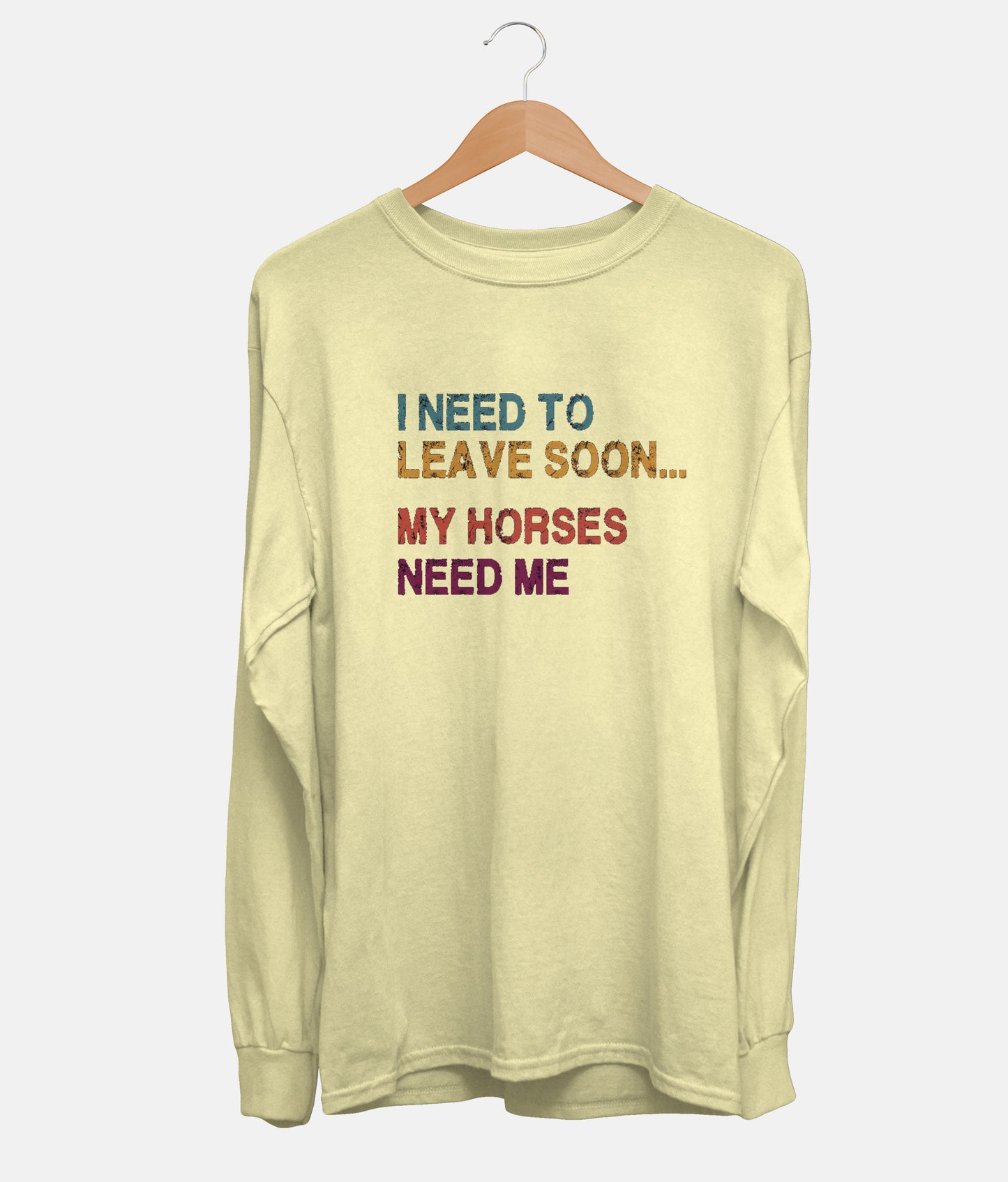 I Need To Leave Long Sleeve (Unisex)