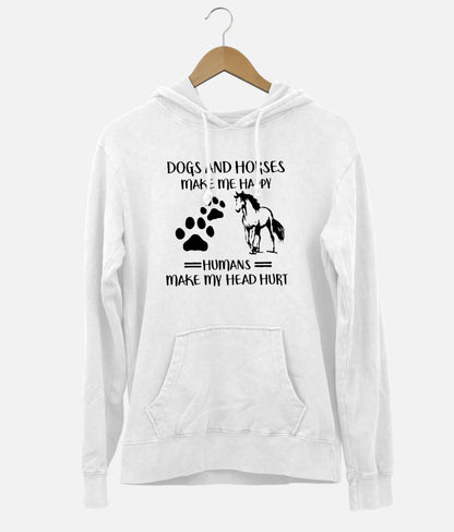 Dogs And Horses Hoodie (Unisex)