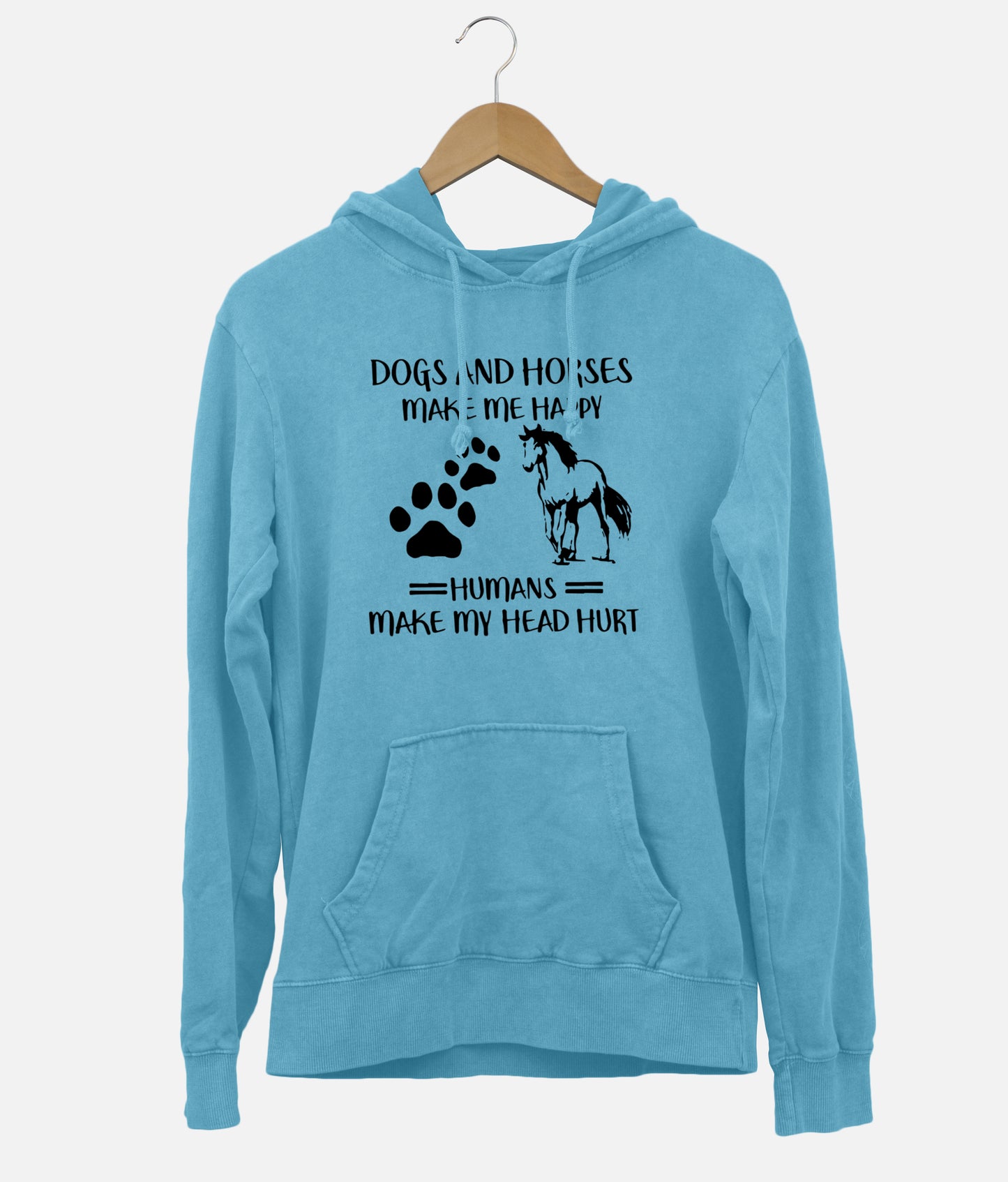 Dogs And Horses Hoodie (Unisex)