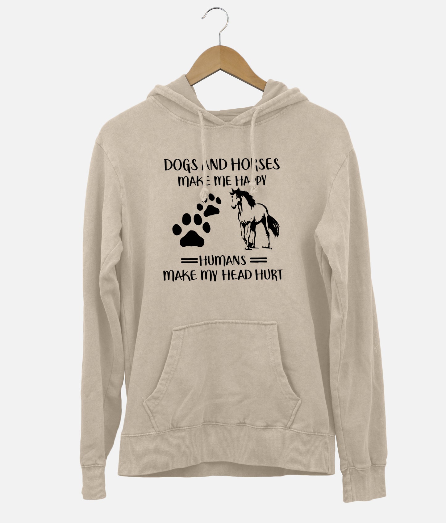 Dogs And Horses Hoodie (Unisex)