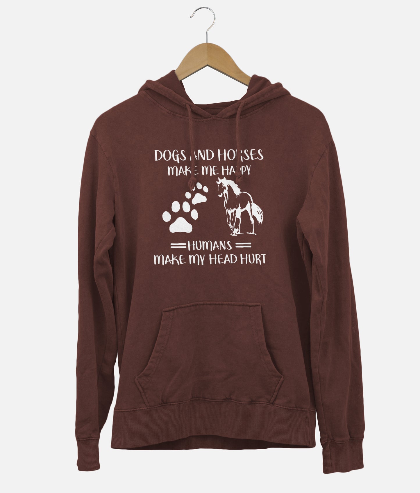 Dogs And Horses Hoodie (Unisex)