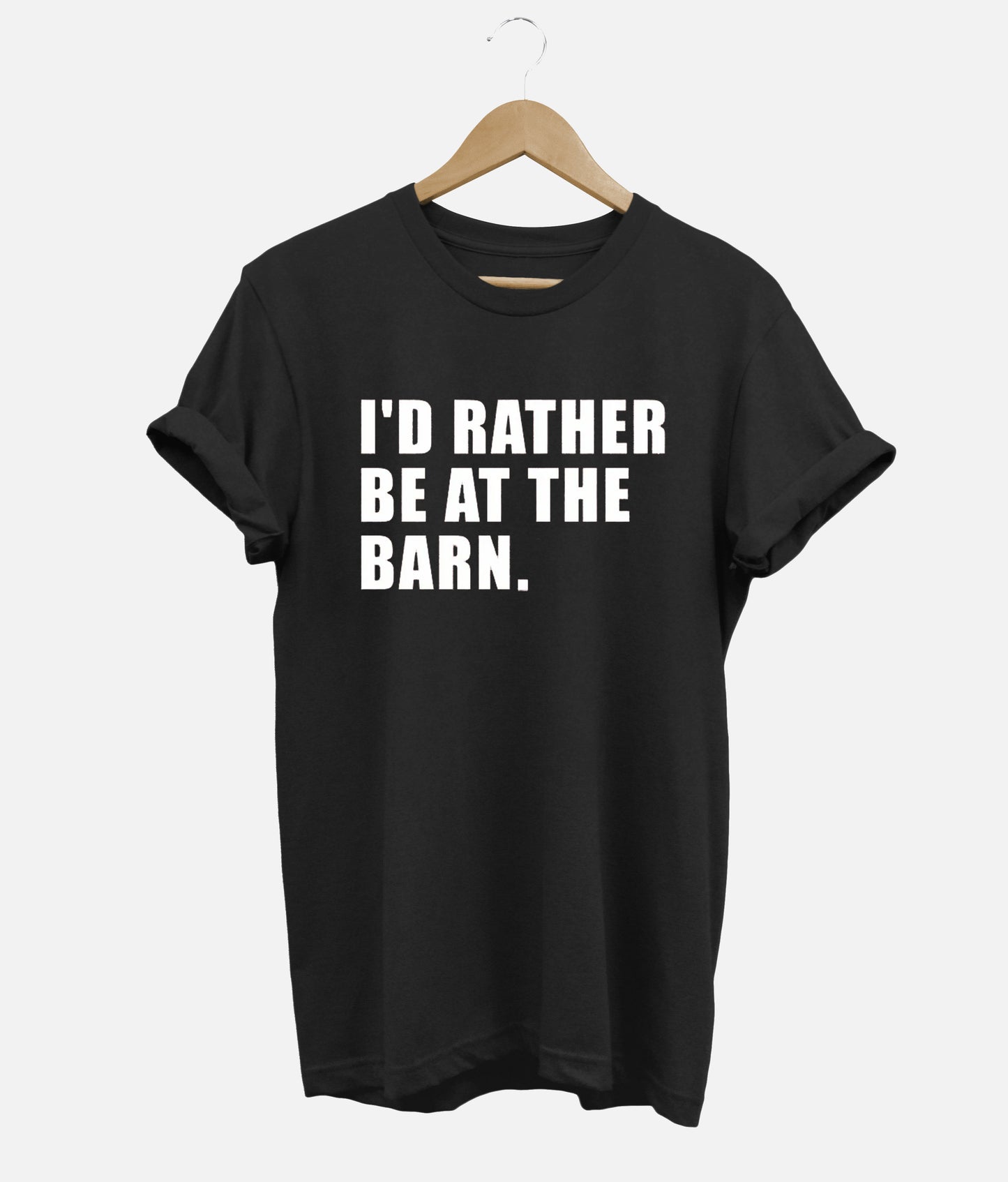 I'd Rather Be At The Barn