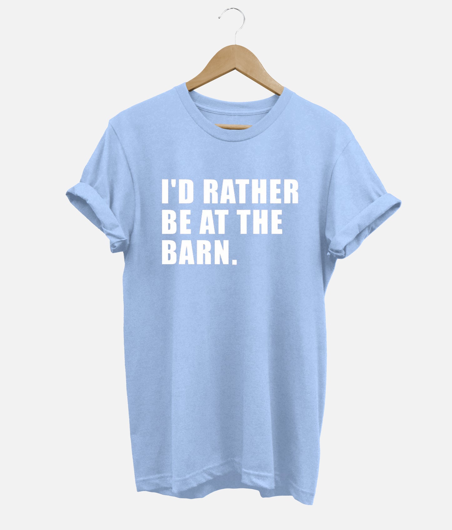 I'd Rather Be At The Barn