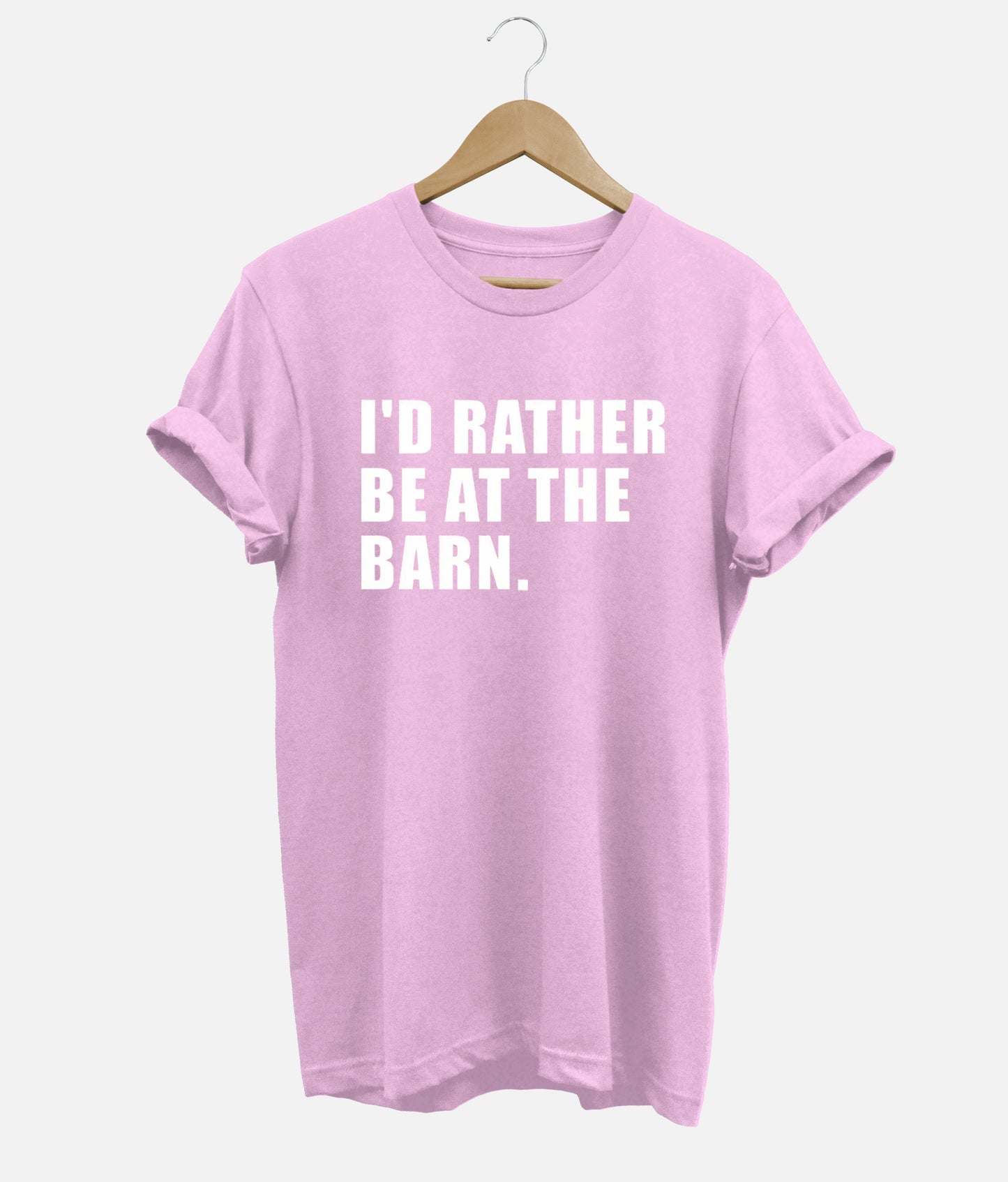 I'd Rather Be At The Barn