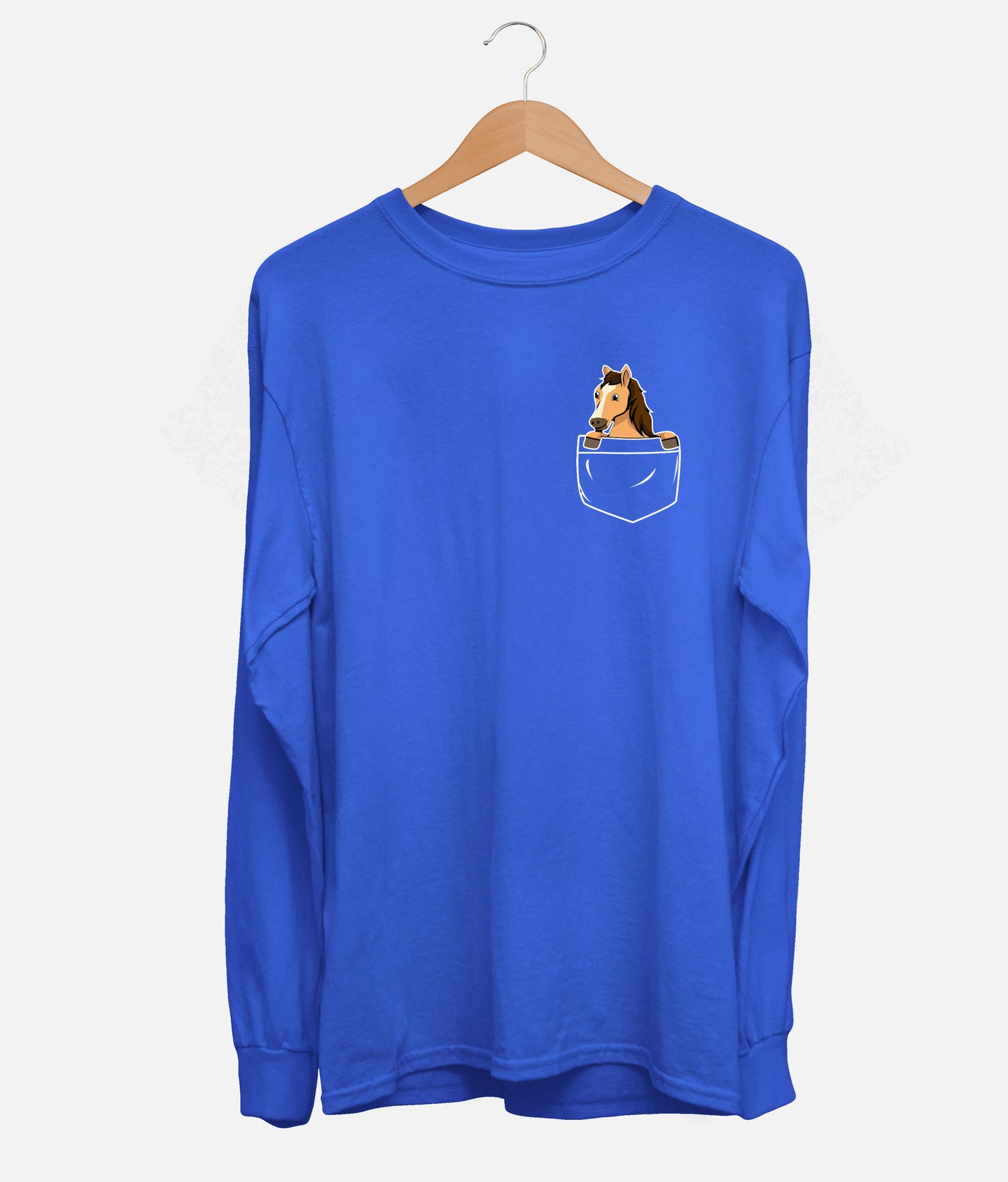 Pocket Horse Long Sleeve (Unisex)