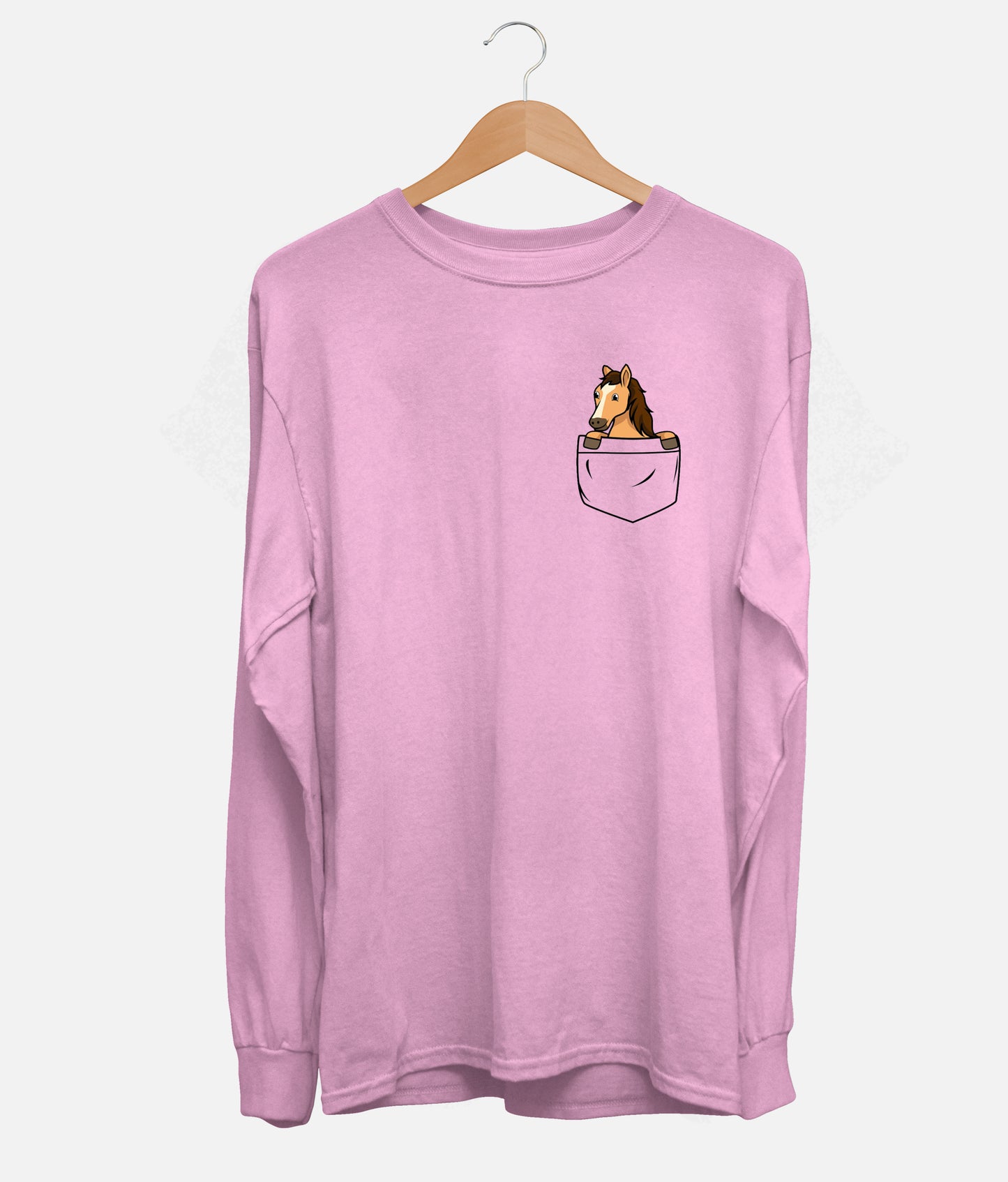 Pocket Horse Long Sleeve (Unisex)