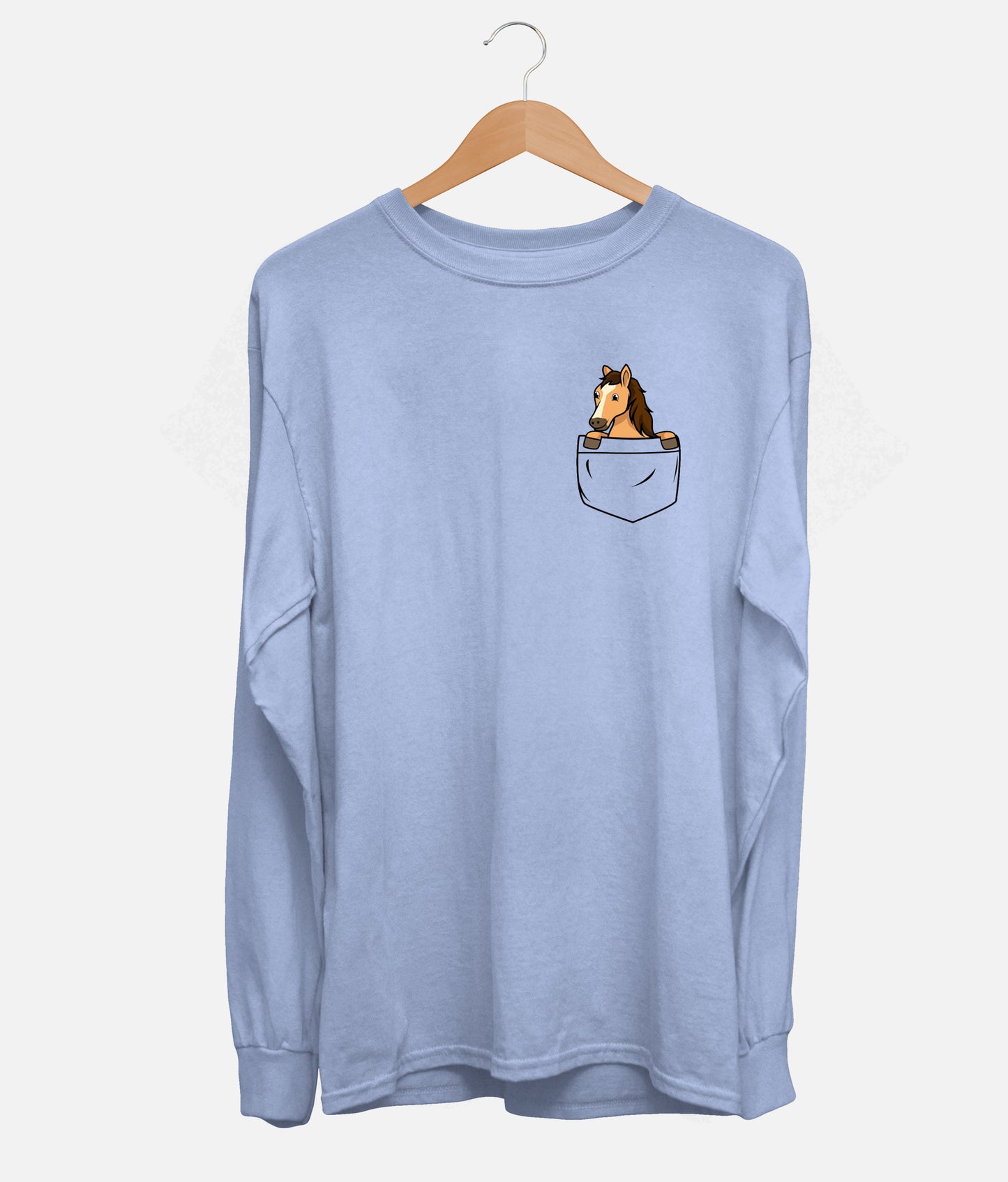 Pocket Horse Long Sleeve (Unisex)