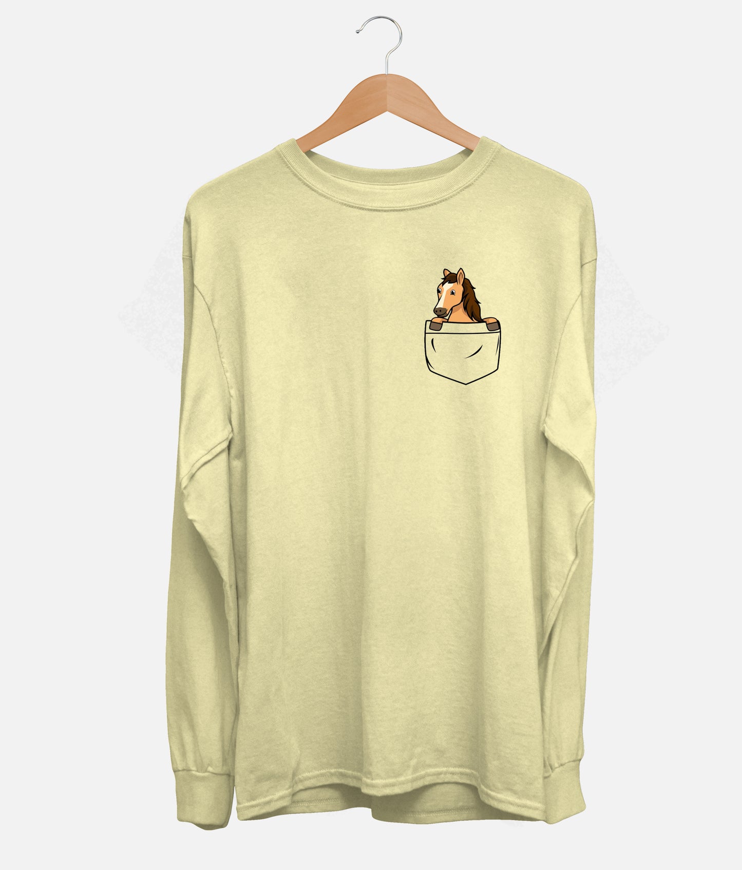 Pocket Horse Long Sleeve (Unisex)