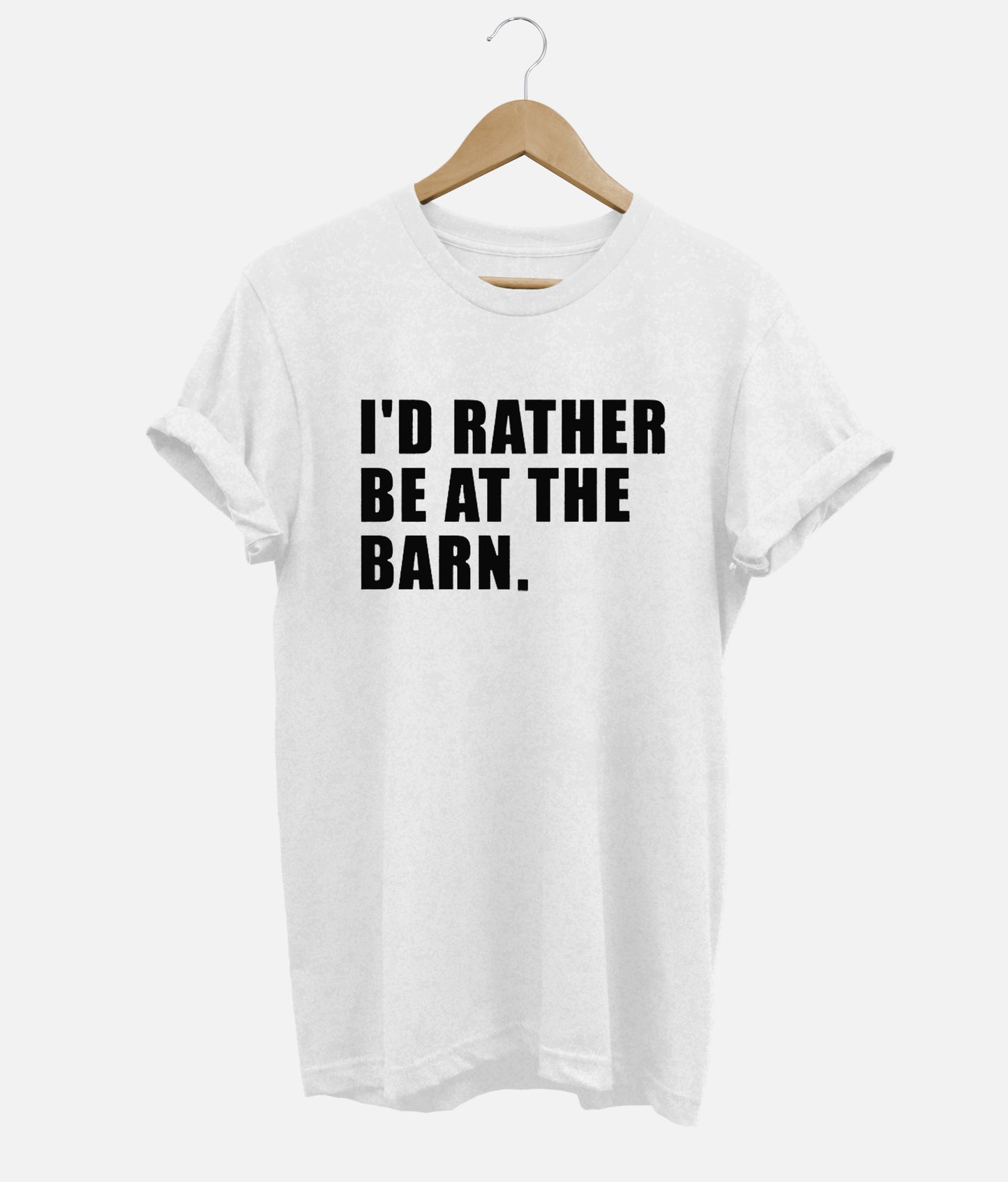 I'd Rather Be At The Barn