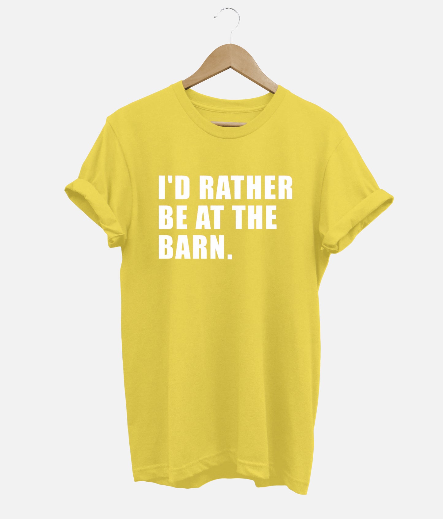 I'd Rather Be At The Barn